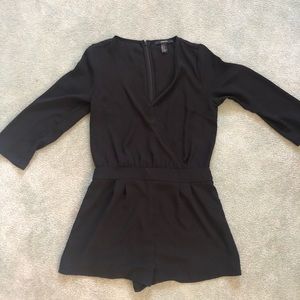 Forever 21 Black Romper